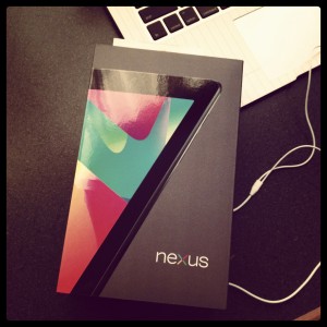 Google Nexus 7 file transfer