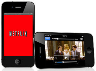 Netflix on iPhone