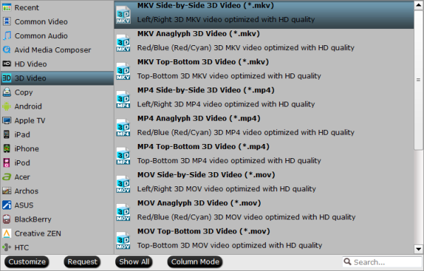 SBS MKV video format