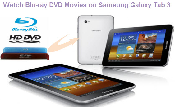 copy 1080p Blu-ray/DVD Movie to Galaxy Tab 3