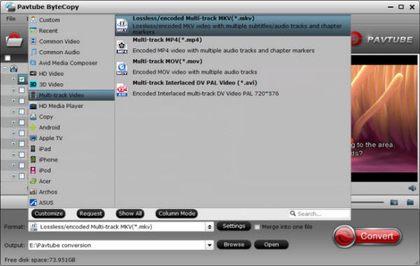 lossless mkv format